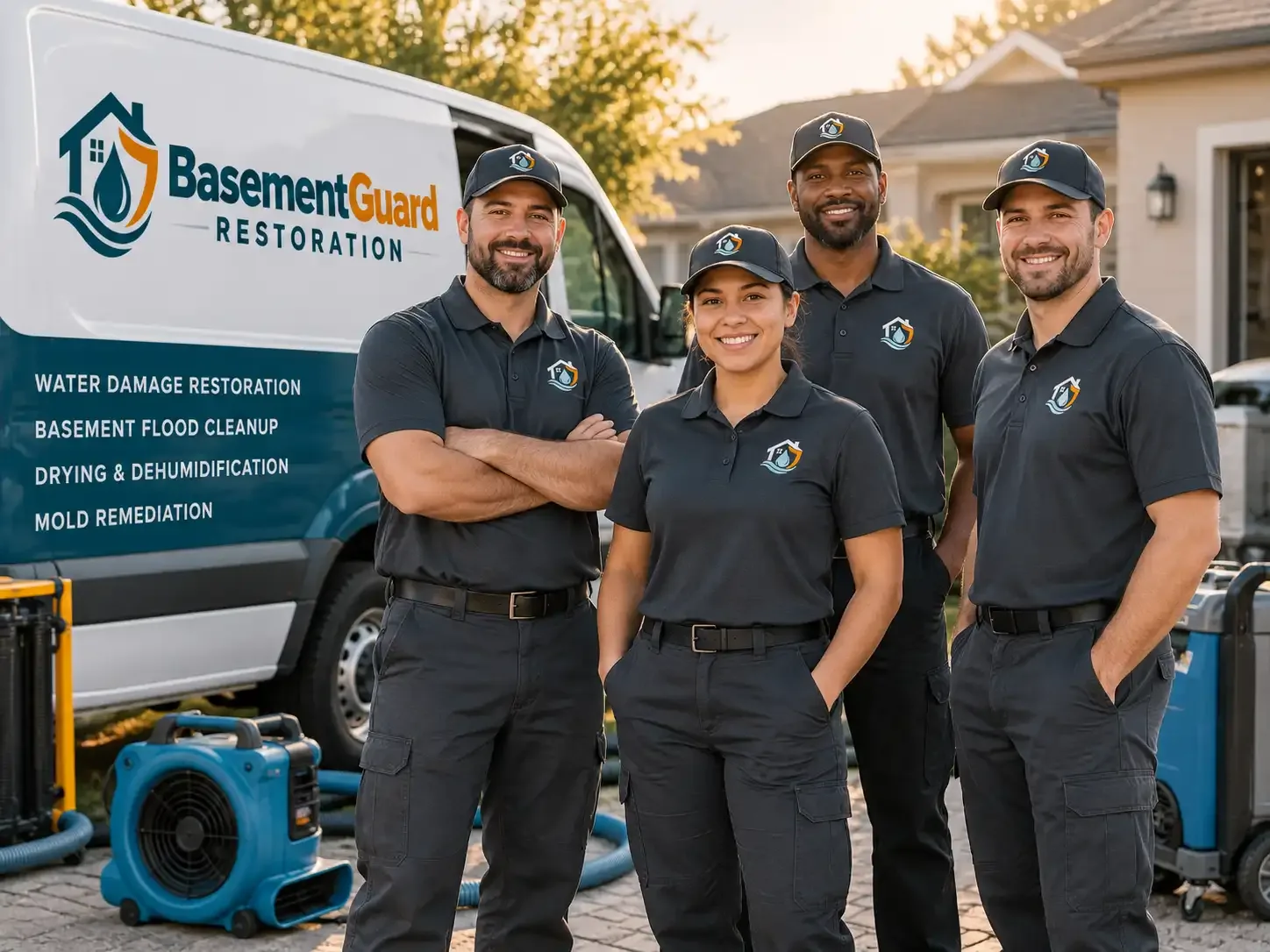 Basement Water Damage Restoration company in Mission Hill, SD